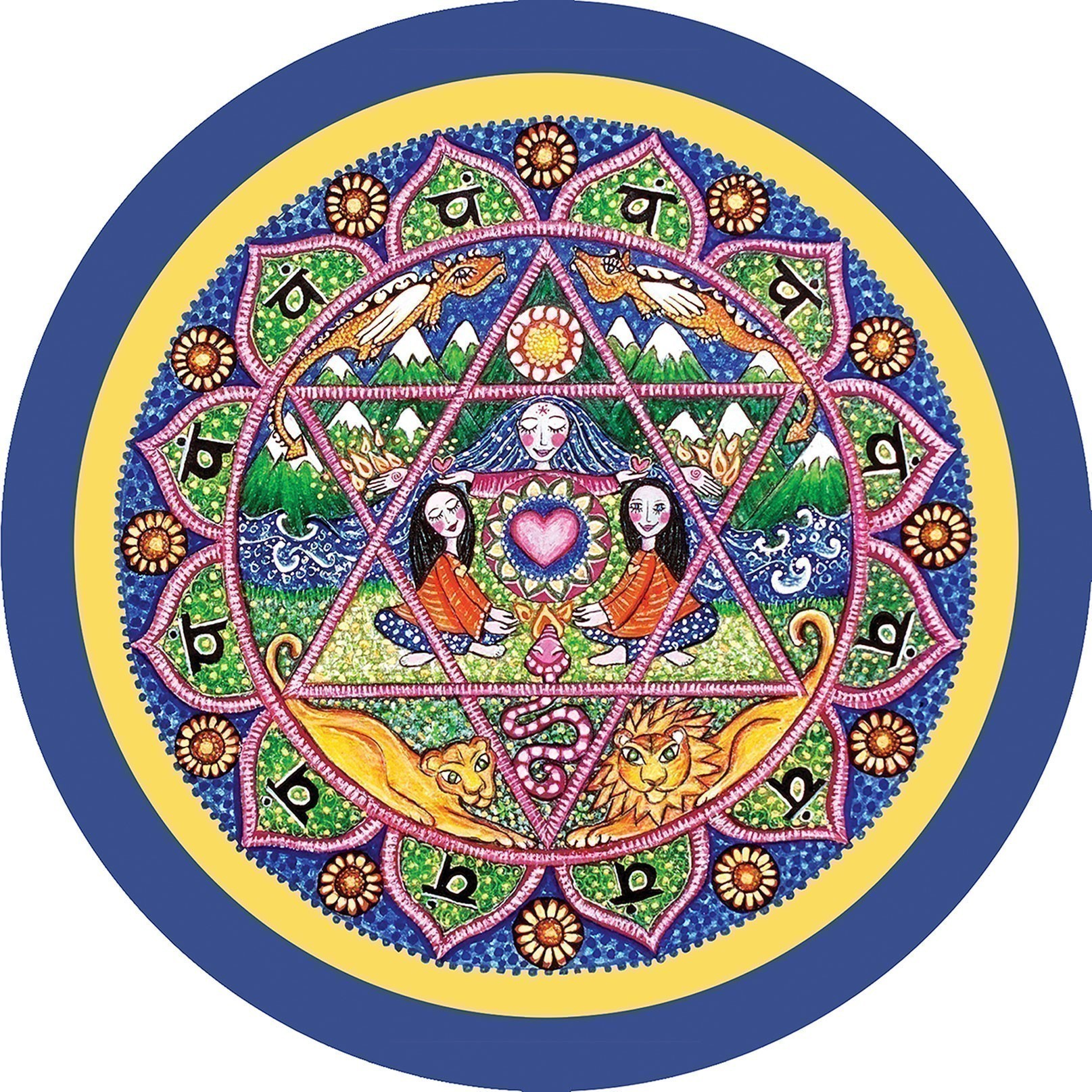 Mandala Healing Oracle Cards
